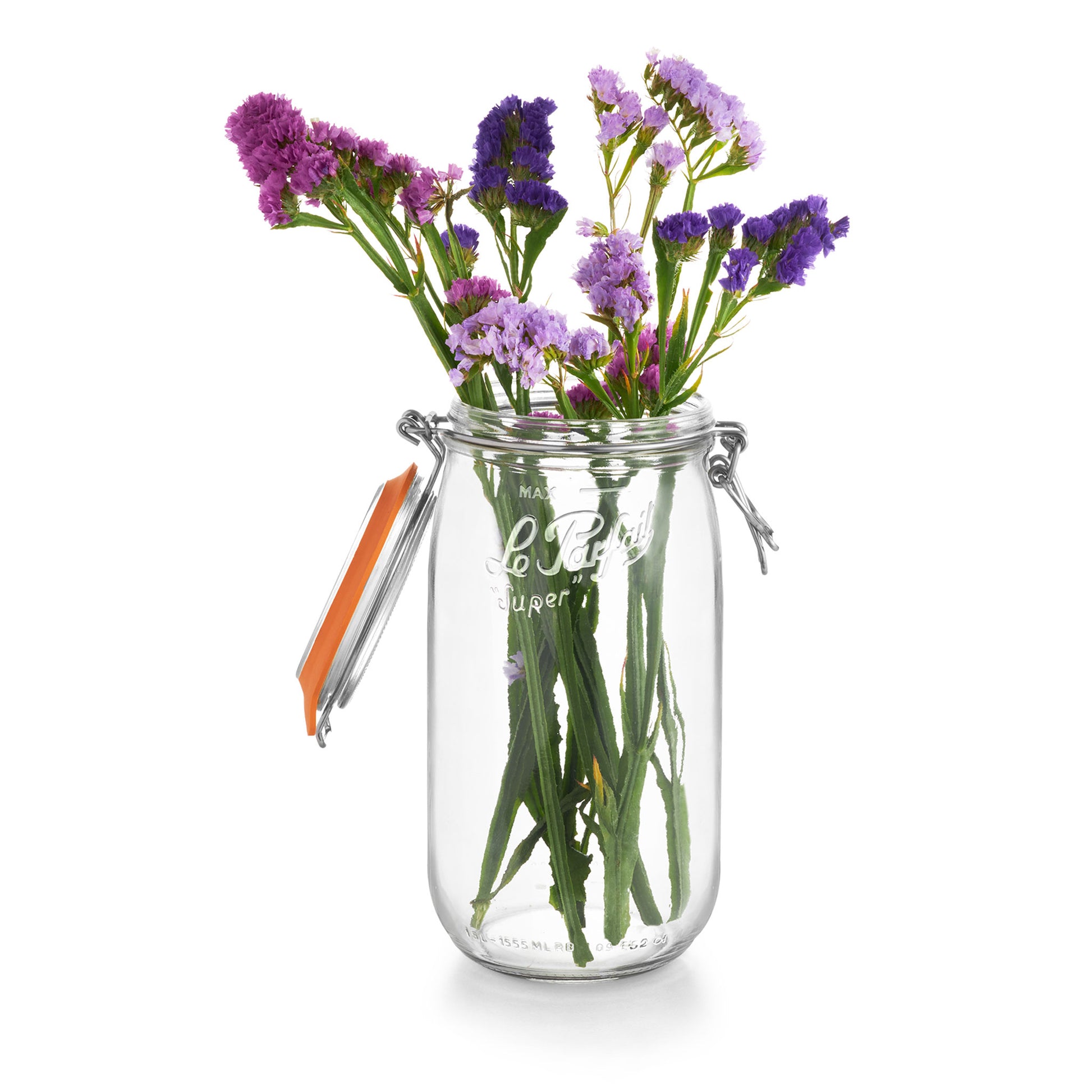 Super Preserve Clip Top Glass Store Jar 1.5L