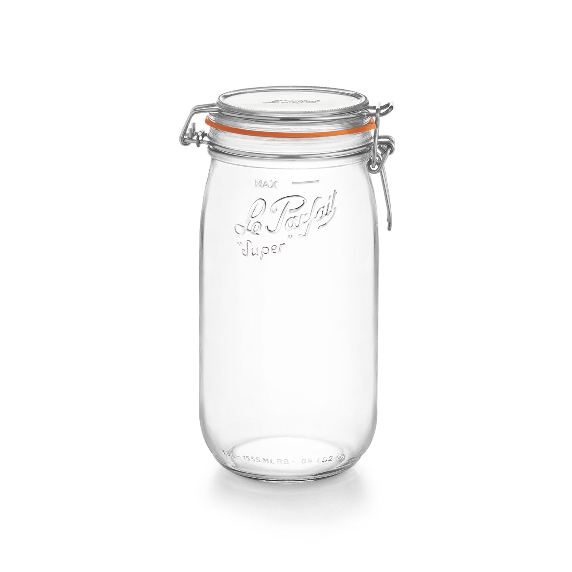 Super Preserve Clip Top Glass Store Jar 1.5L