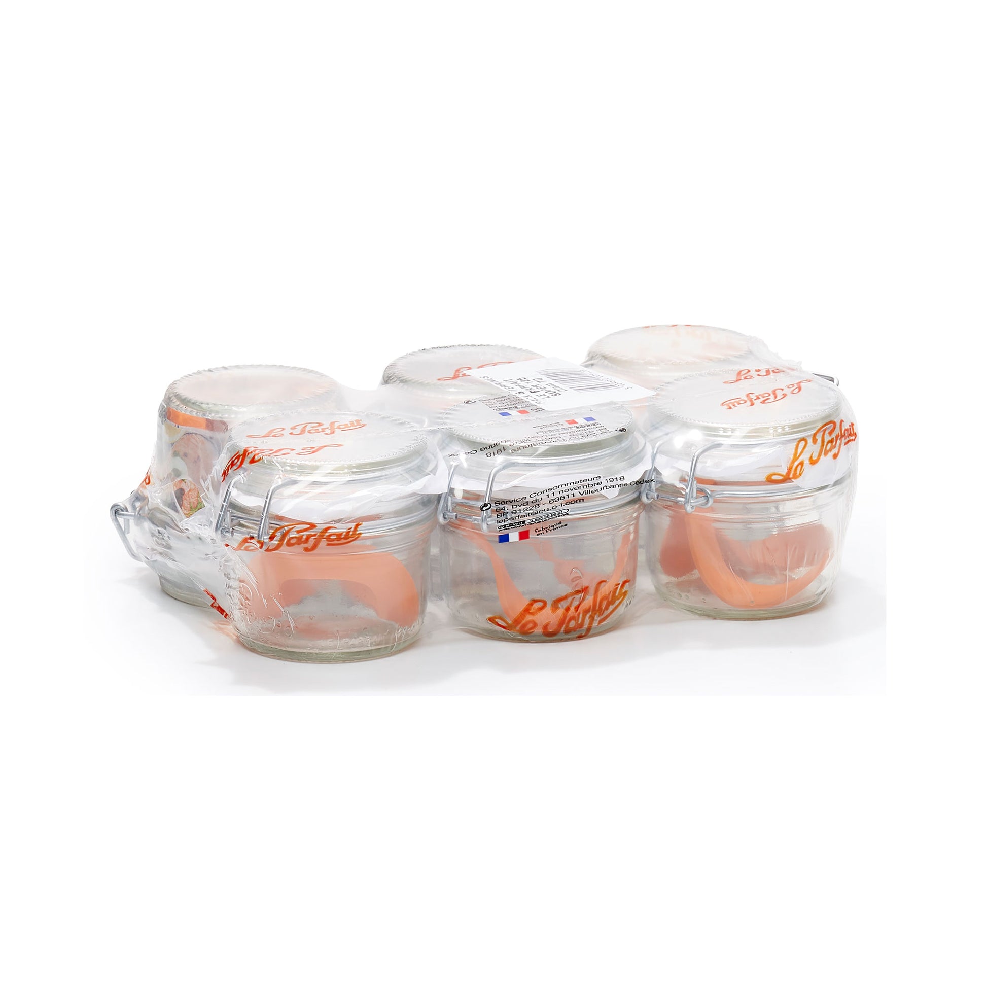 Super Terrine Clip Top Jar 125gm - Pack 6