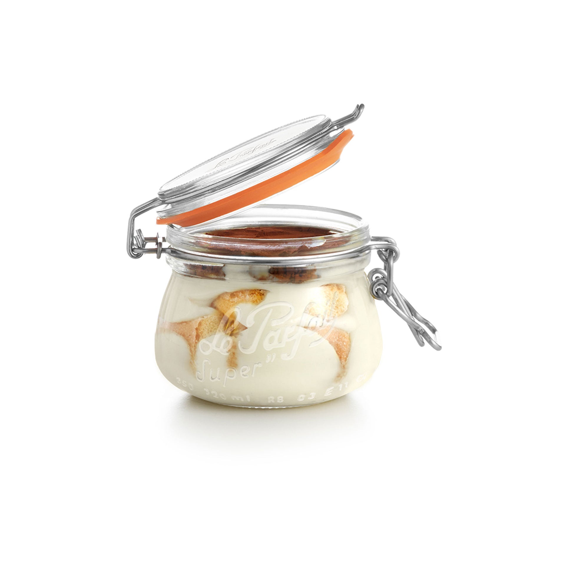 Super Preserve Clip Top Glass Store Jar 0.25L