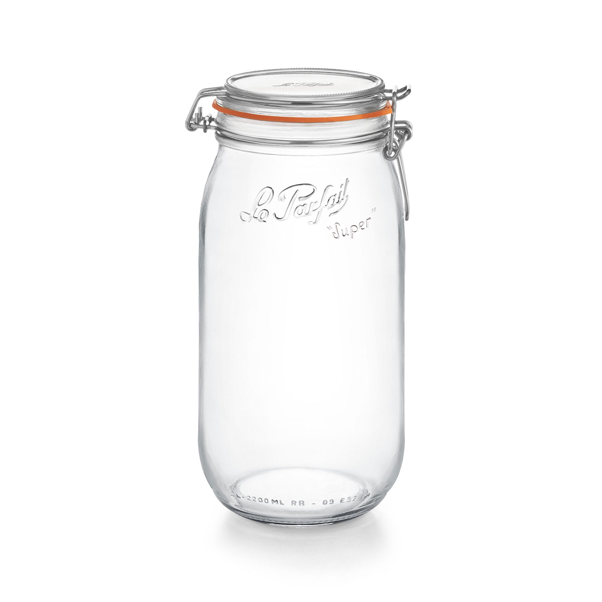 Super Preserve Clip Top Glass Store Jar 2L