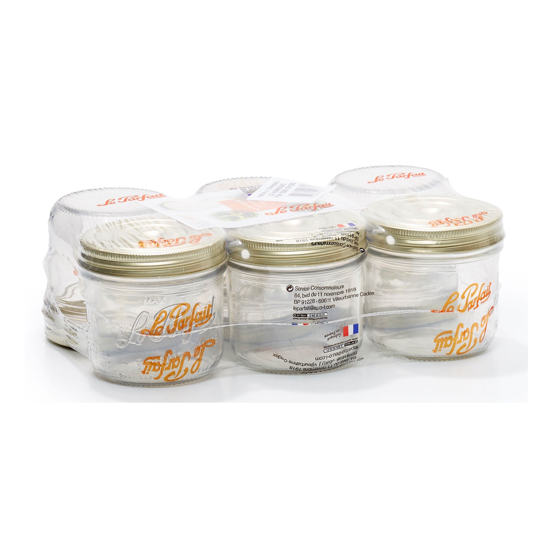 Familia Wiss Screw Top Preserve Jar 500gm - Pack 6