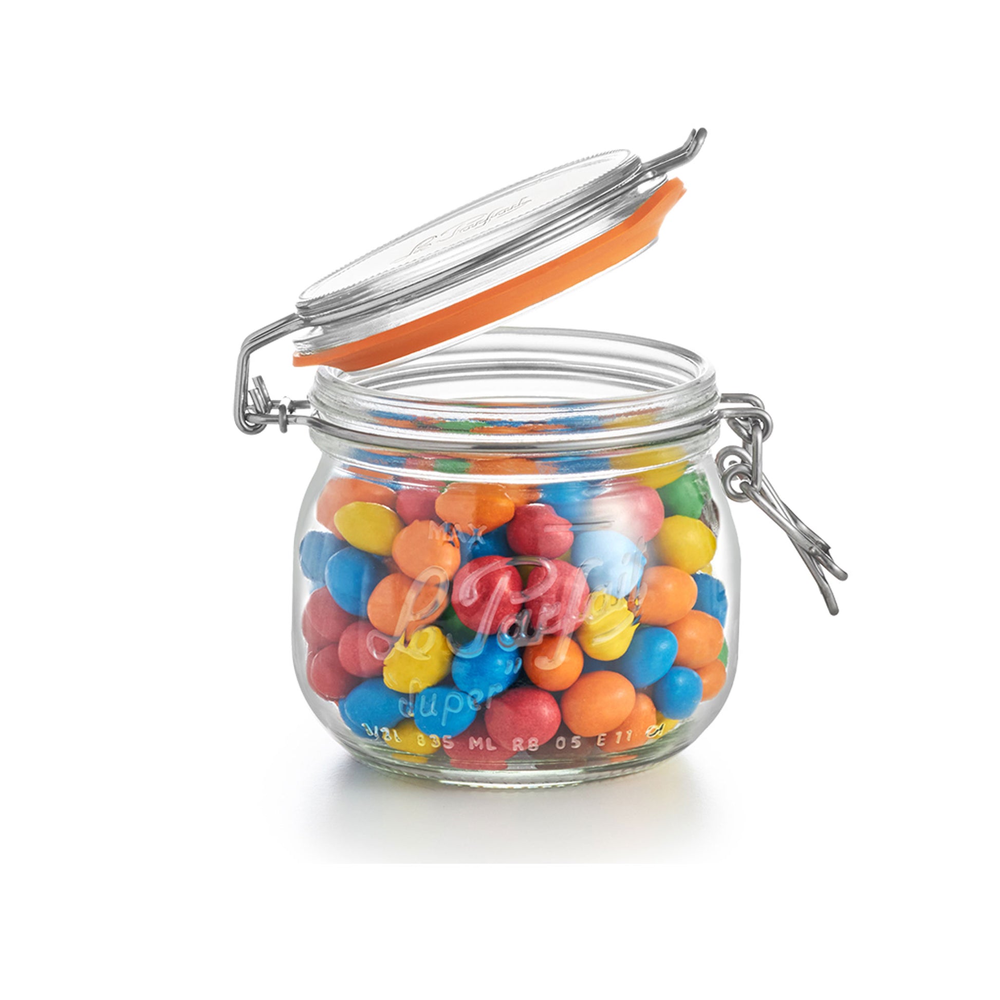 Super Preserve Clip Top Glass Store Jar 0.5L