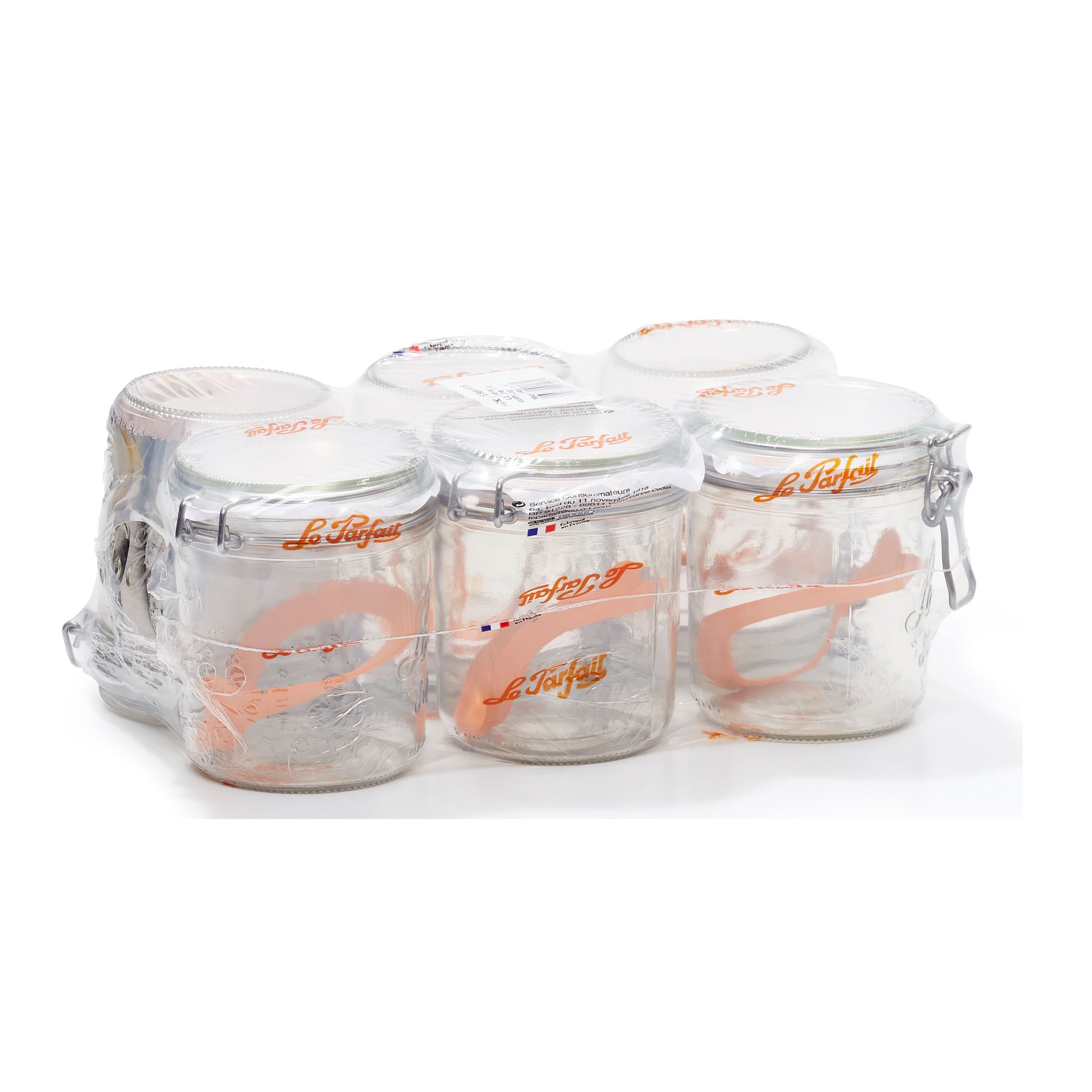Super Terrine Clip Top Jar 750gm - Pack 6