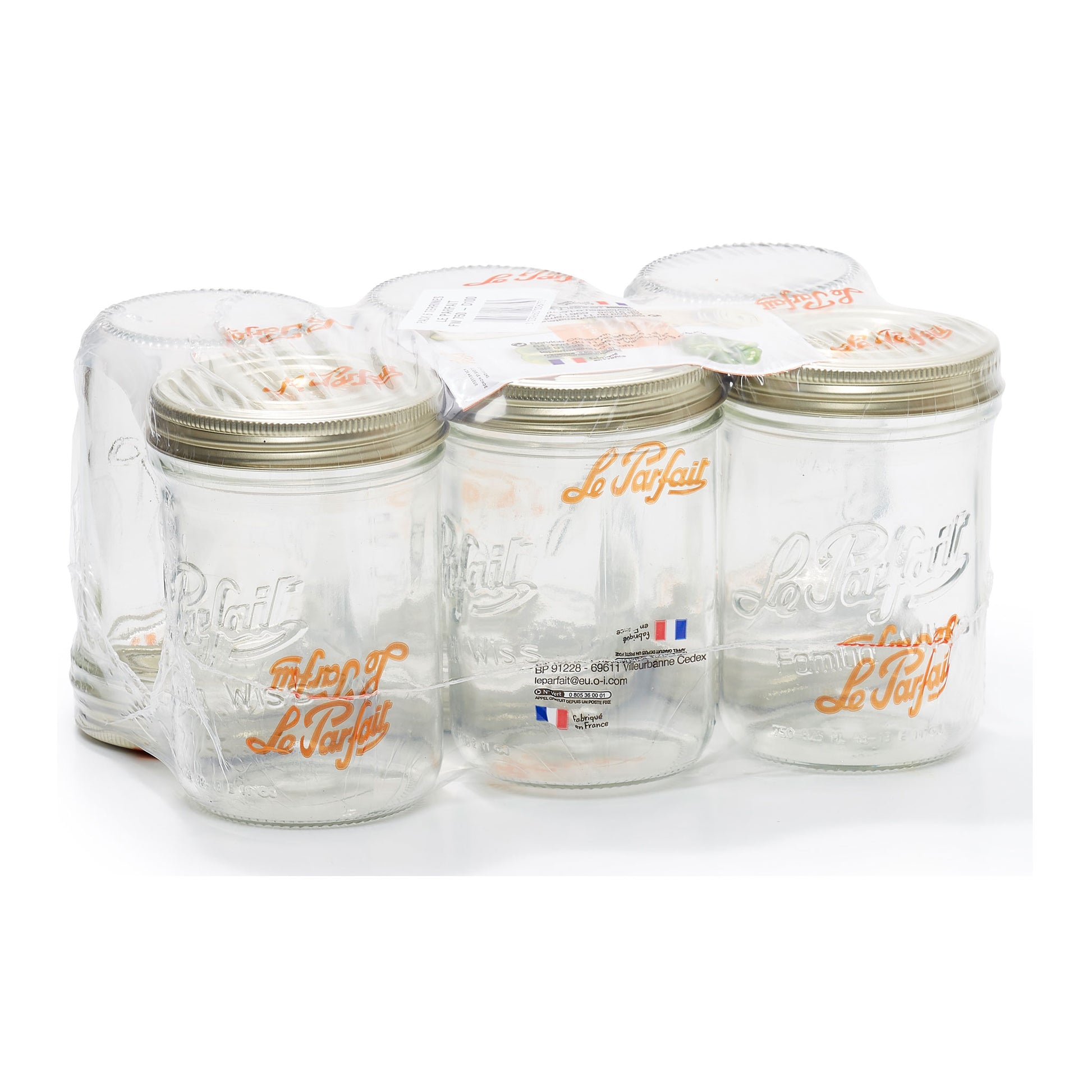 Familia Wiss Screw Top Preserve Jar 750gm - Pack 6