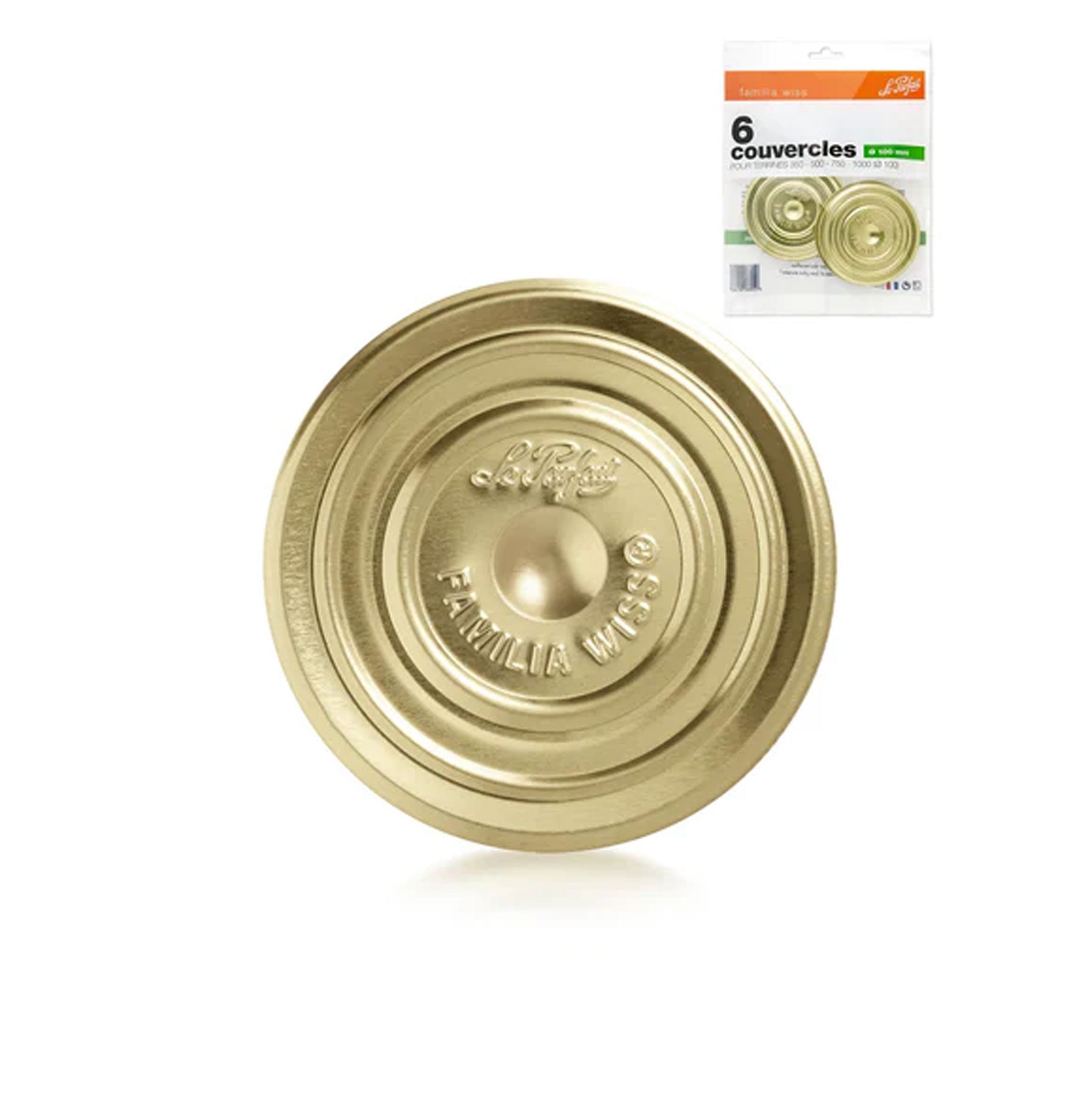 Familia Wiss Screw Caps 100mm