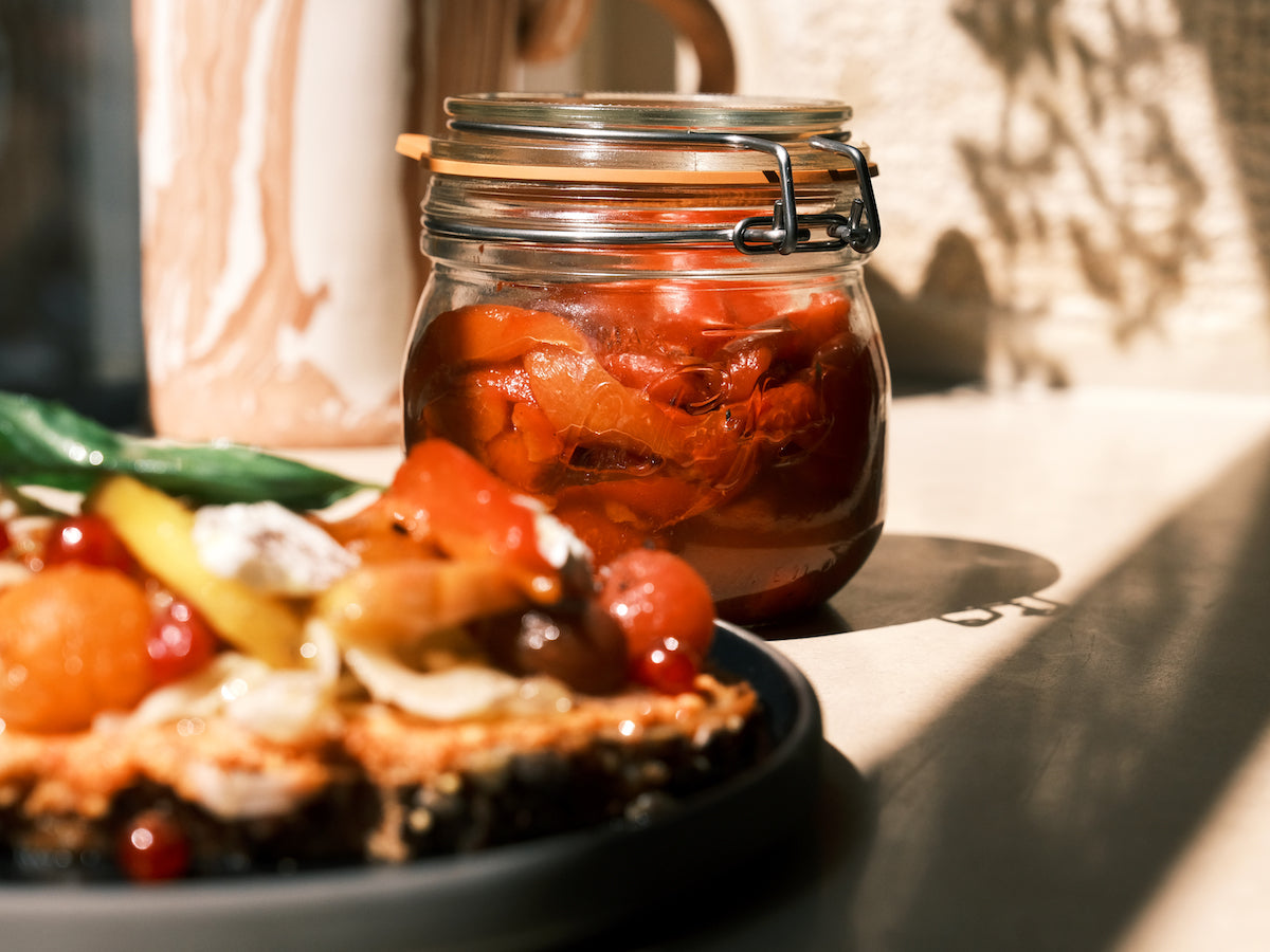 Super Preserve Clip Top Glass Store Jar 0.5L