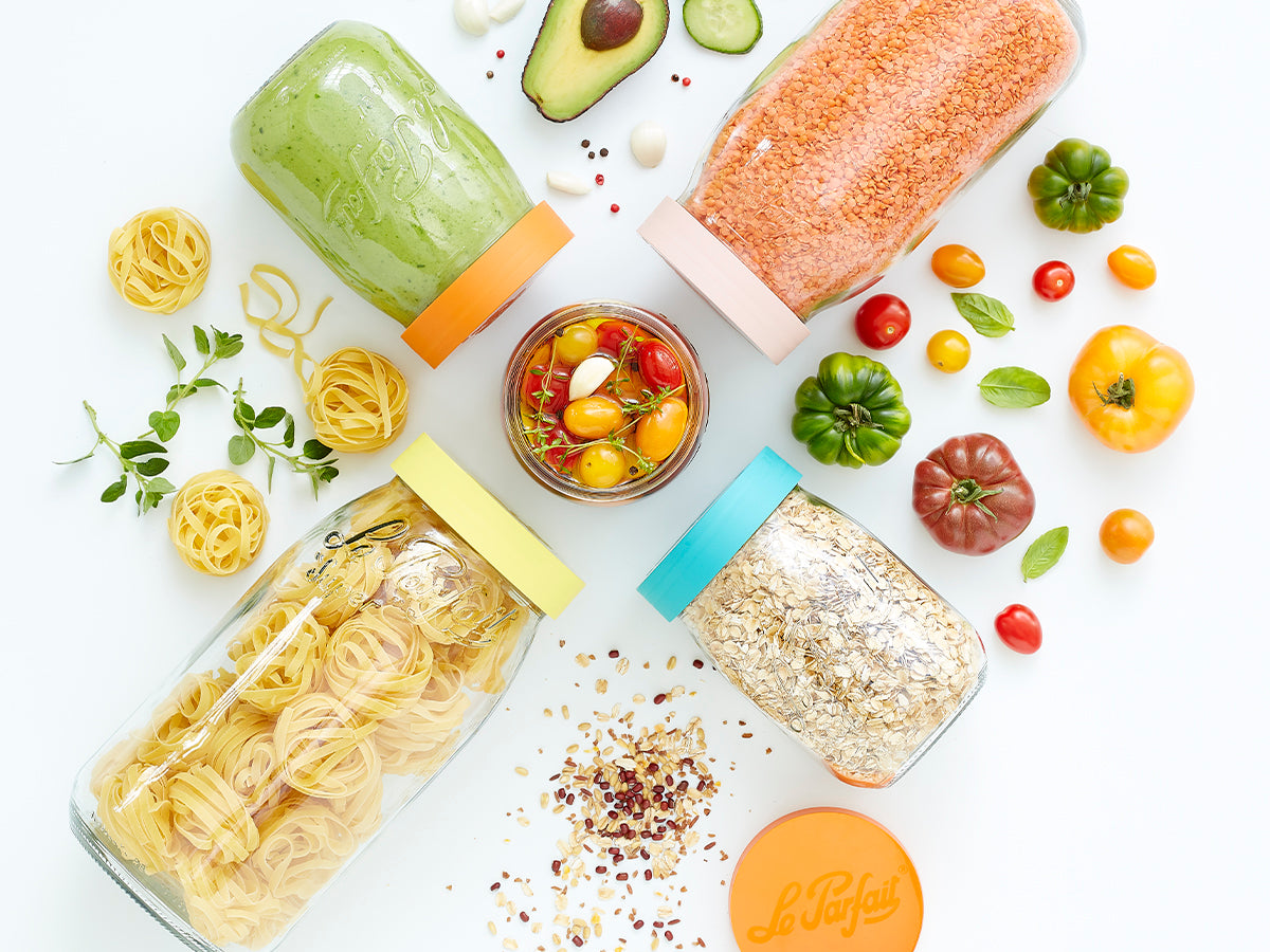 Le Parfait Screw Top Glass Store Jars 3L