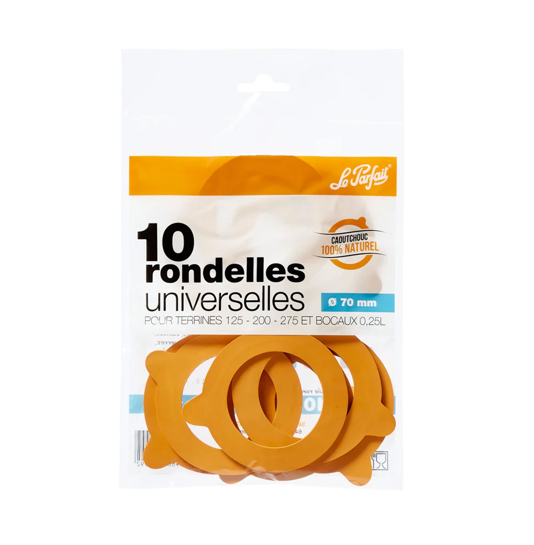 Le Parfait Rubber Seals  70mm