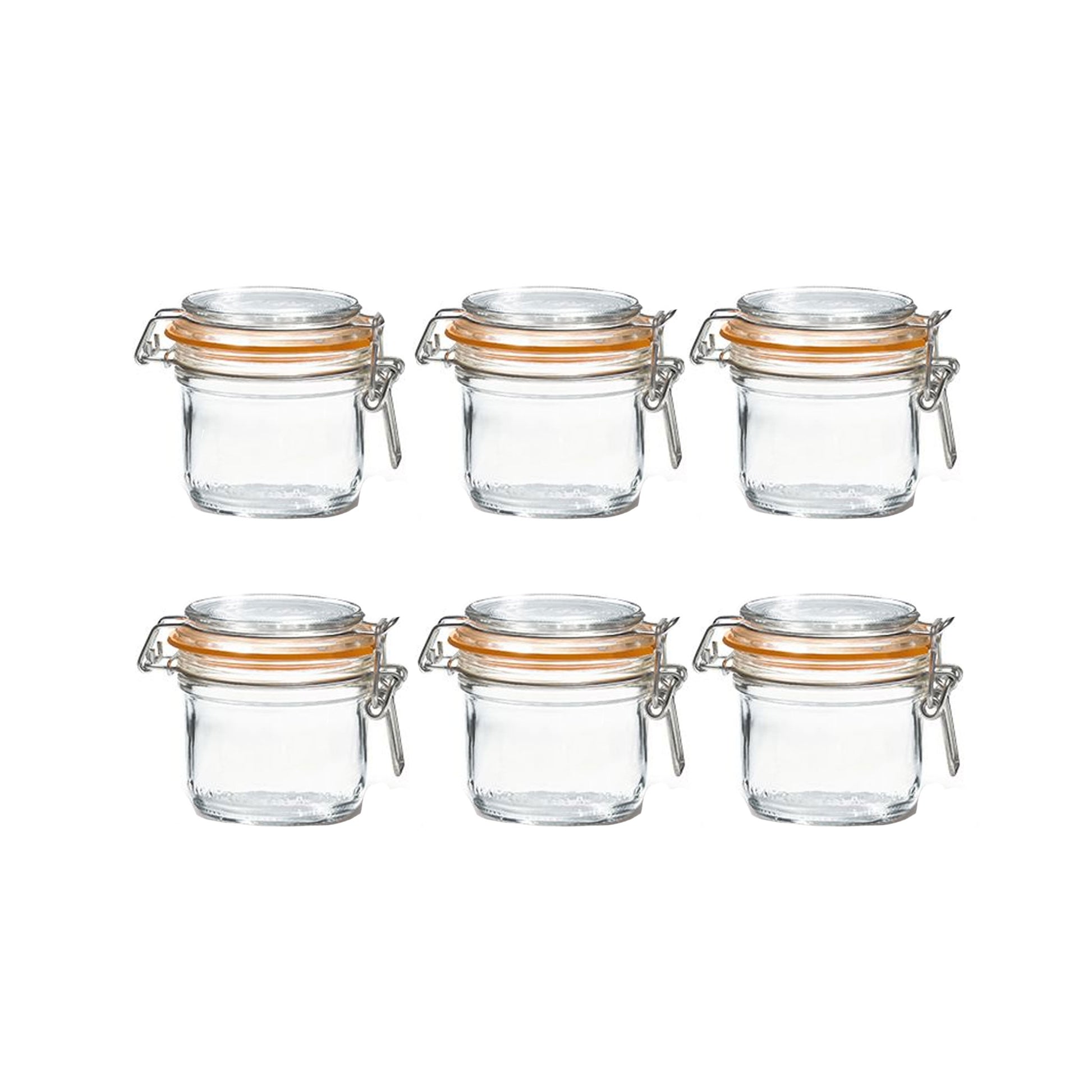 Super Terrine Clip Top Jar 200gm - Pack 6