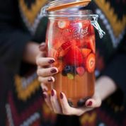 Super Preserve Clip Top Glass Store Jar 3L