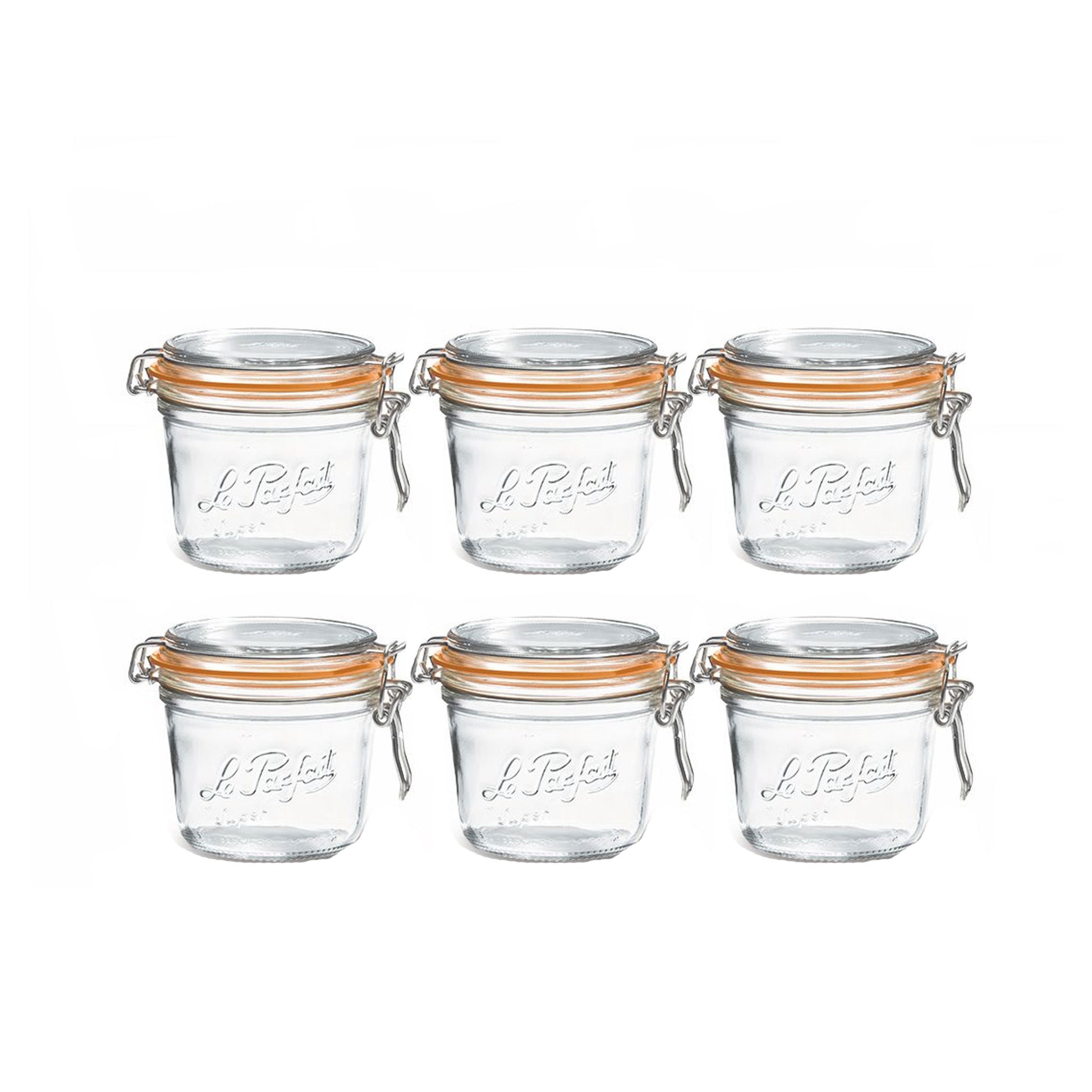 Super Terrine Clip Top 500gm - Pack 6