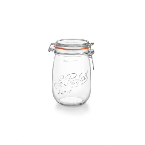 Super Preserve  Clip Top Glass Storage Jars