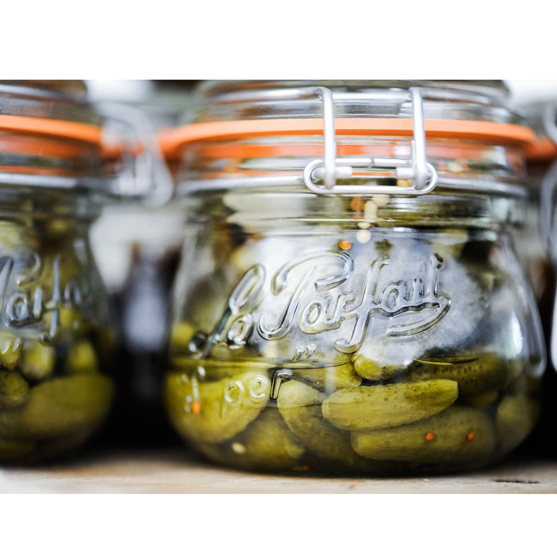Super Preserve Clip Top Glass Store Jar 0.25L
