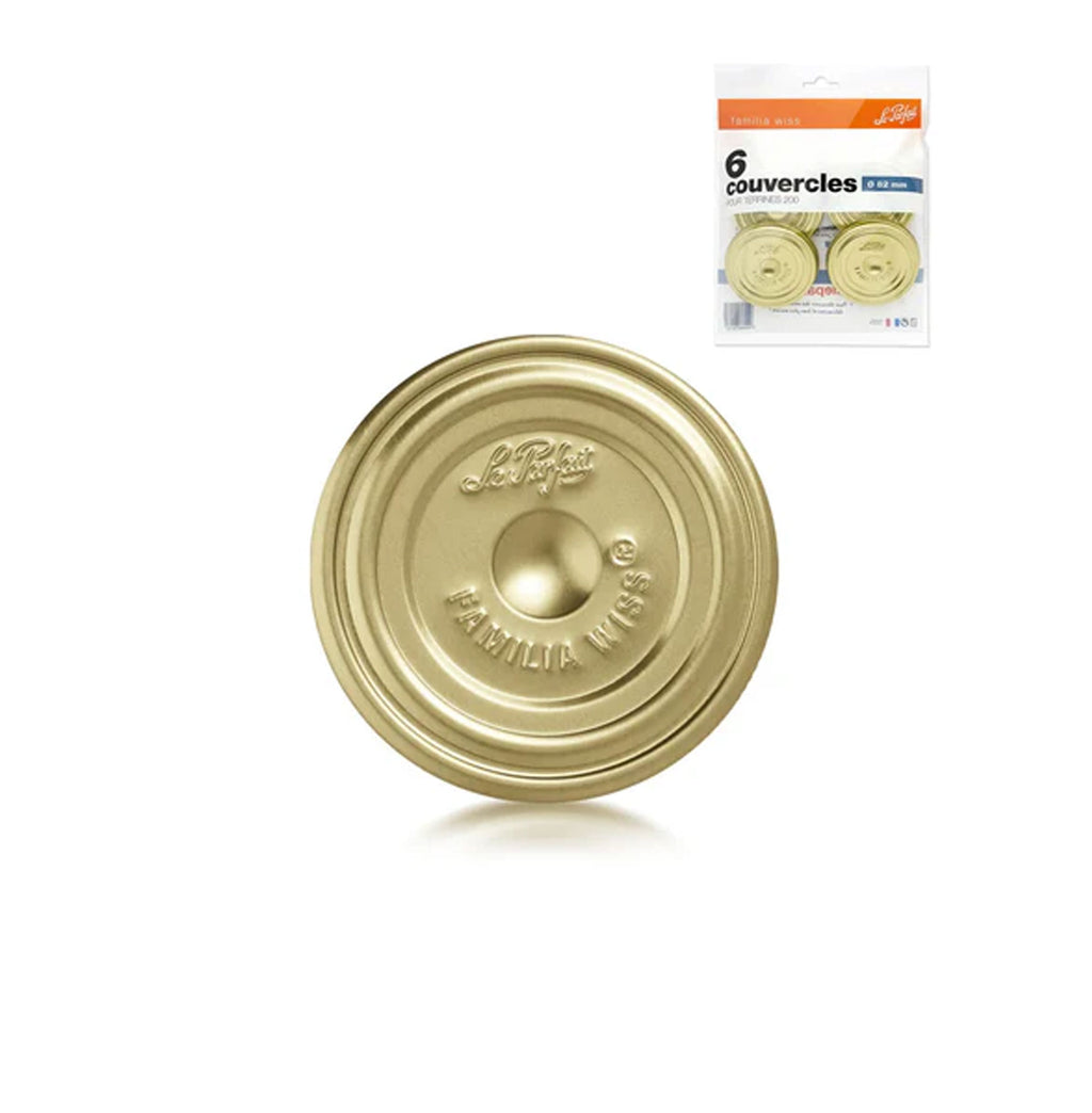 Familia Wiss Screw Lids 82mm