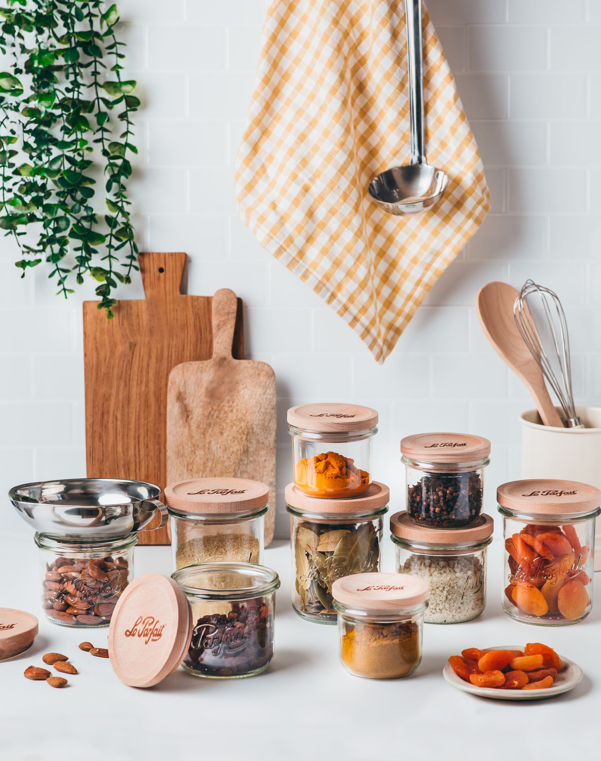 Le Parfait Wood Edition Storage Jar - 255ml