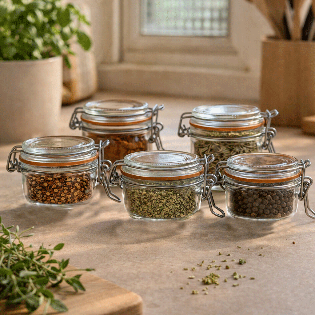 Super Terrine Clip Top  Spice Jar 85gm - Pack 6