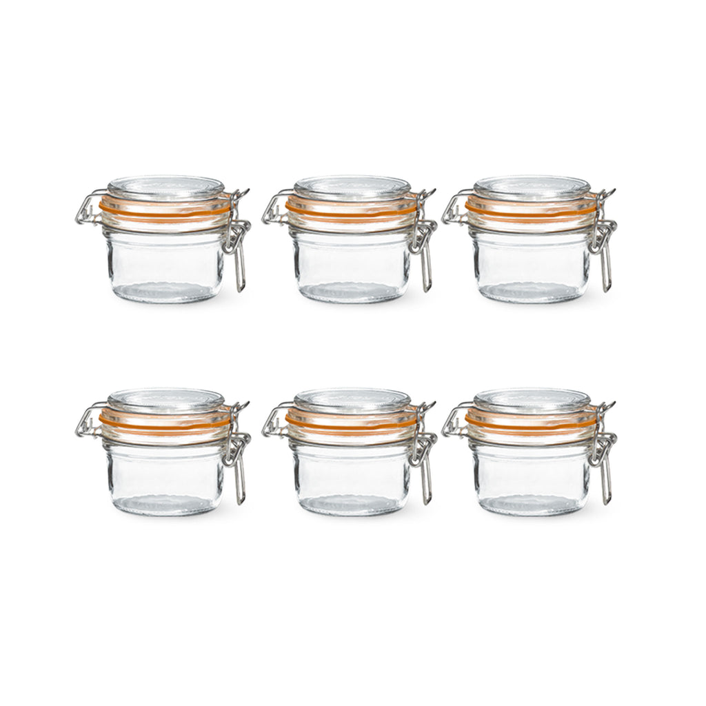 Super Terrine Clip Top Jar 125gm - Pack 6