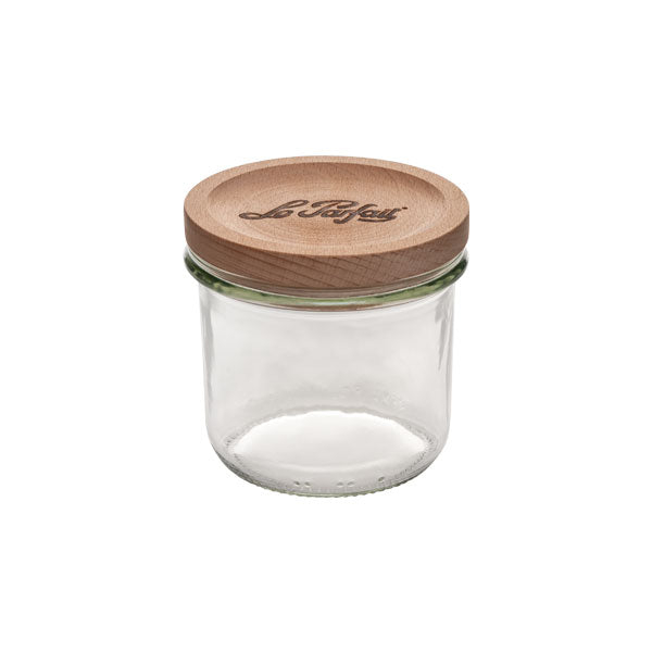 Le Parfait Wood Edition Storage Jar - 255ml