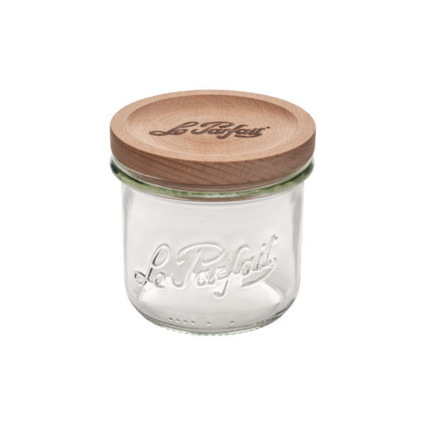 Le Parfait Wood Edition Storage Jar - 425ml